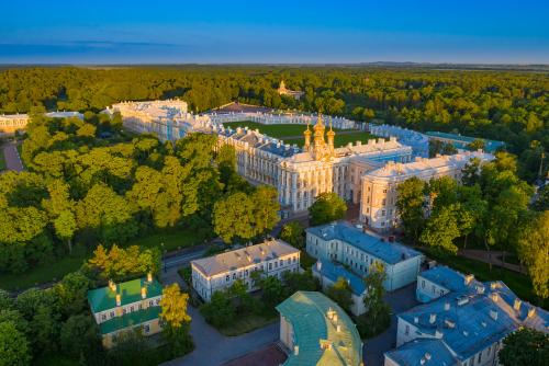 Панорама на Царское село в Пушкине