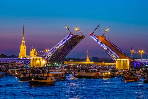 Разводные мосты в Петербурге, вечерняя экскурсия