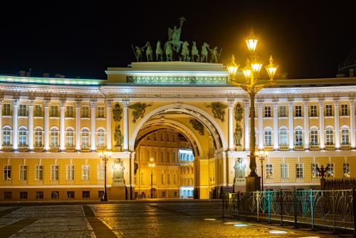 Арка Главного штаба на Дворцовой площади