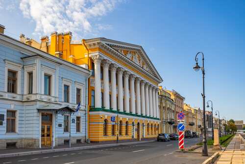 Английская набережная. Особняк Румянцева