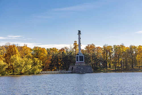 Царское село. Чесменская колонна