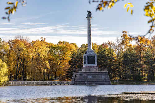 Чесменская колонна в Царском селе