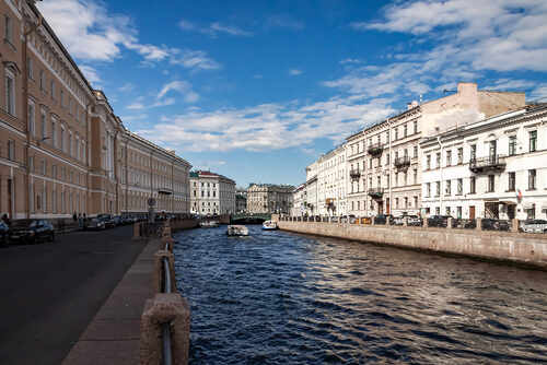 Река Мойка. Певческий мост