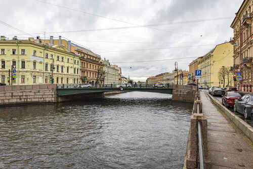 Фонарный мост на Мойке