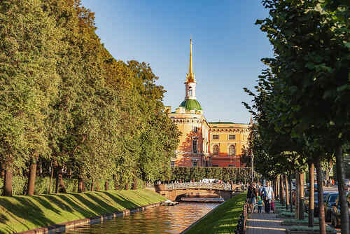 Лебяжья канавка в Санкт-Петербурге