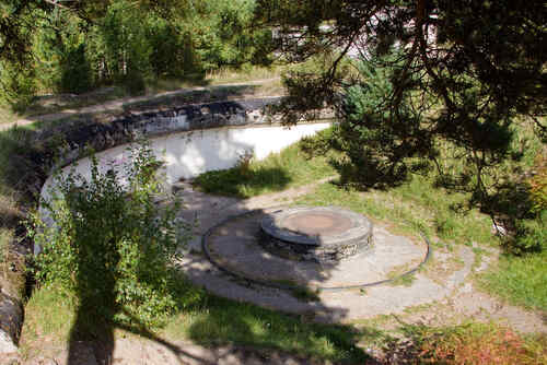 Форт Красная горка. Основа для орудия
