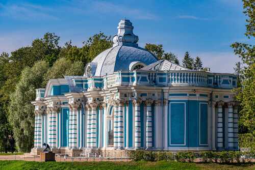 Лето в Царском селе. Павильон Грот.