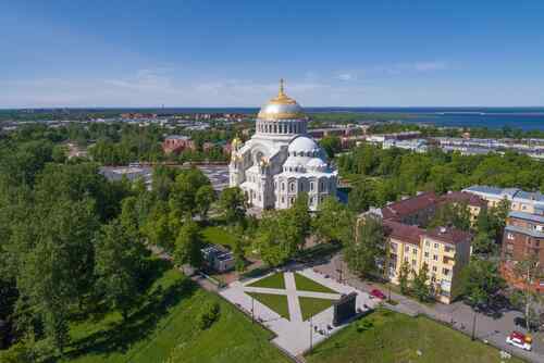Морской Собор вид с воздуха