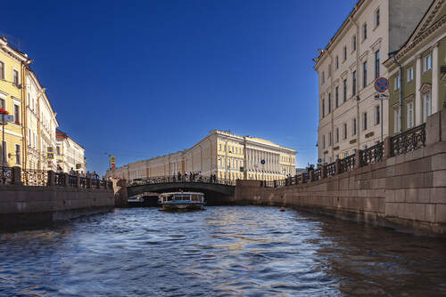 Река Мойка. Певческий мост