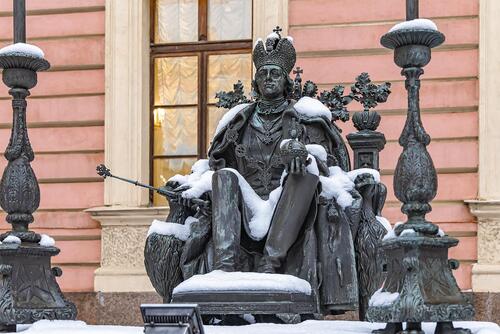 Памятник Павлу I в Инженерном замке