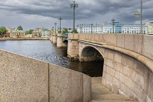 Река Нева. Сампсониевский мост