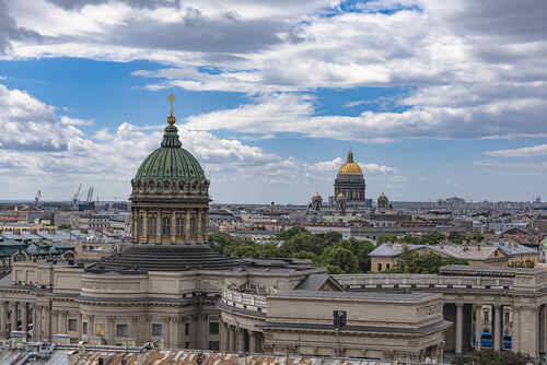 Вид с Башни городской думы