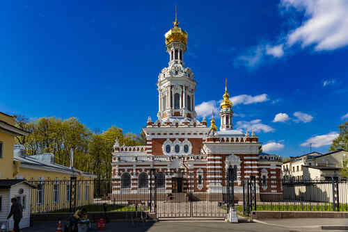 Воскресенская церковь на Смоленскрм кладбище