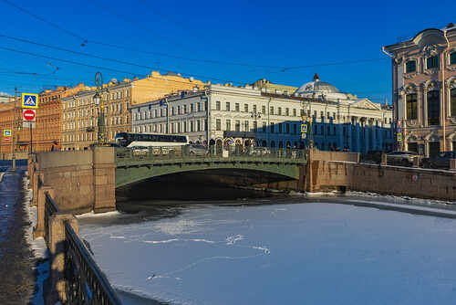 Зеленый мост зимой (2025 год)