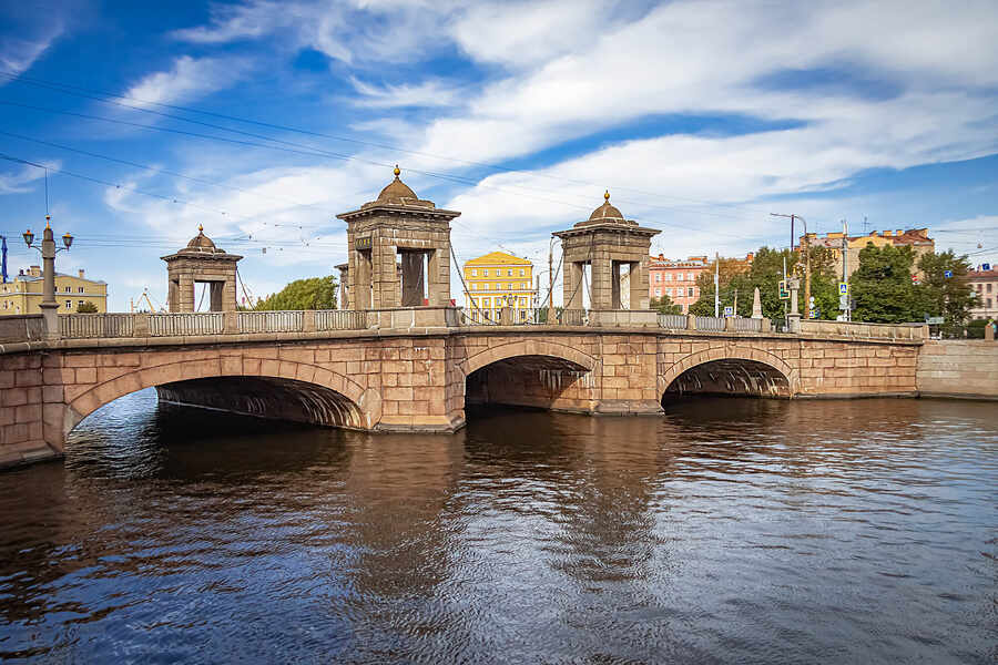 Старо-Калинкин мост на Фонтанке