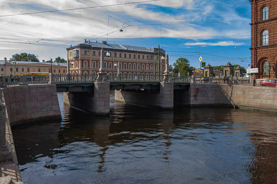 Мало Калинкин мост на канале Грибоедова